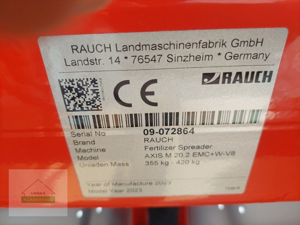 Düngerstreuer typu Rauch AXIS 20,2 EMC mit Waage, Neumaschine w Haag (Zdjęcie 5)