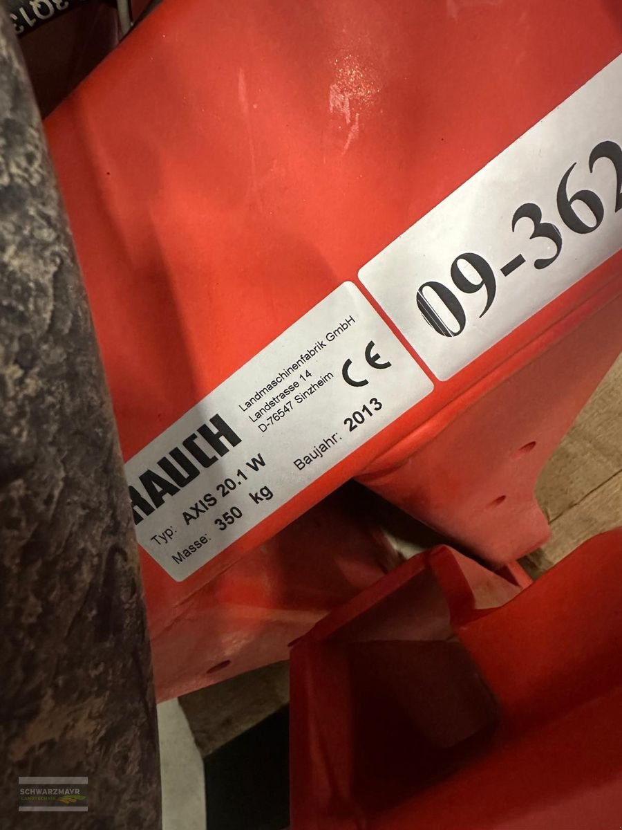 Düngerstreuer типа Rauch AXIS 20.1 W mit 1.300 Liter Aufsatz und Abdeckpl, Gebrauchtmaschine в Aurolzmünster (Фотография 8)