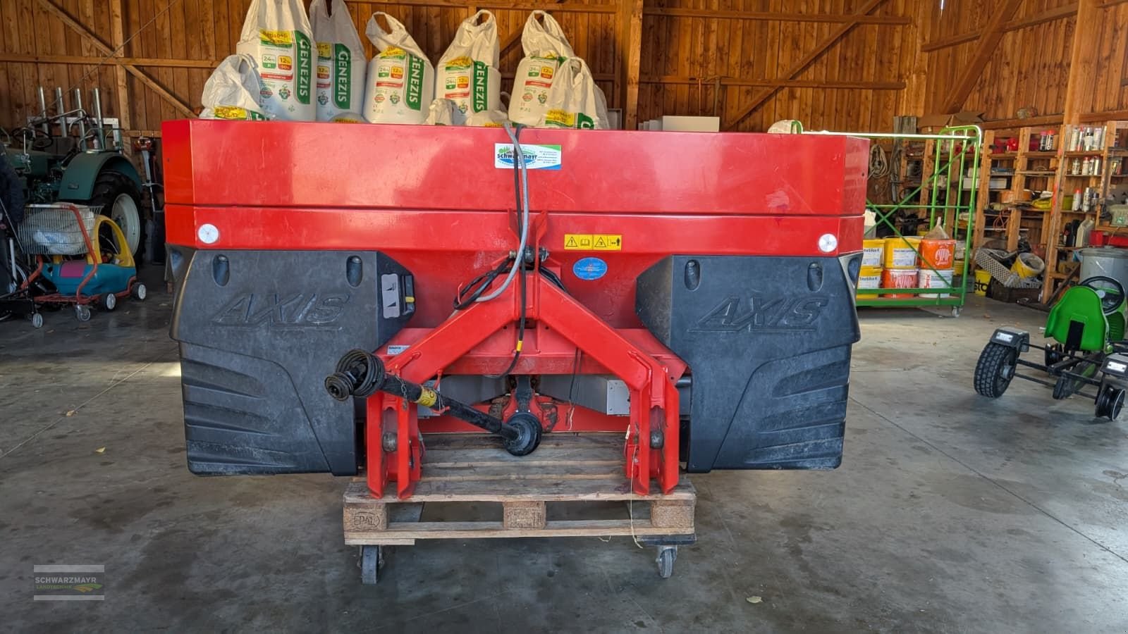 Düngerstreuer типа Rauch AXIS 20.1 W mit 800 Liter Aufsatz, Gebrauchtmaschine в Aurolzmünster (Фотография 3)