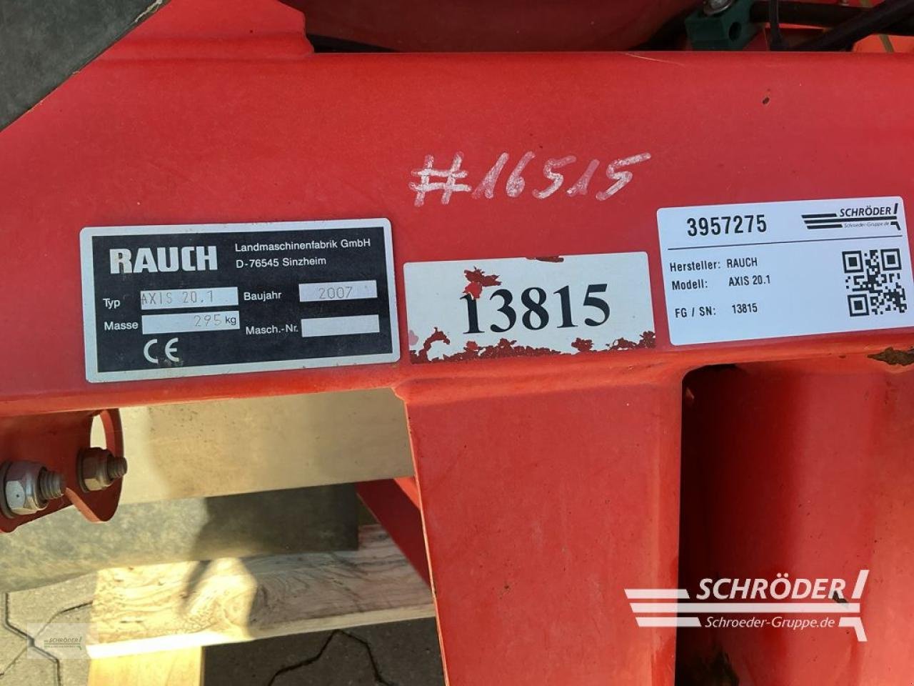 Düngerstreuer du type Rauch AXIS 20.1, Gebrauchtmaschine en Hemmoor (Photo 11)