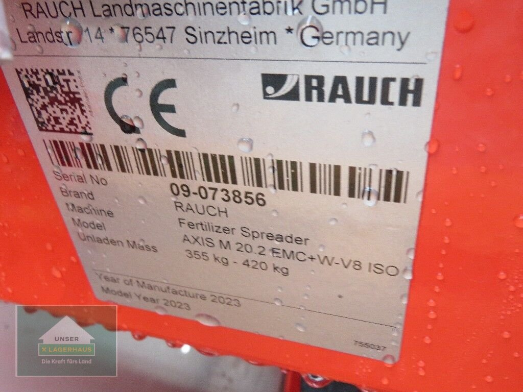 Düngerstreuer of the type Rauch AXIS 20.2 EMC+W, Neumaschine in Hofkirchen (Picture 13)