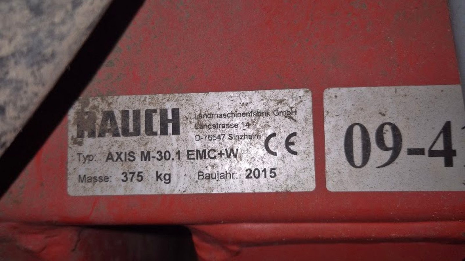 Düngerstreuer του τύπου Rauch Axis 30.1 EMC- w Axis M-30.1 EMC+W, Gebrauchtmaschine σε Middelfart (Φωτογραφία 2)