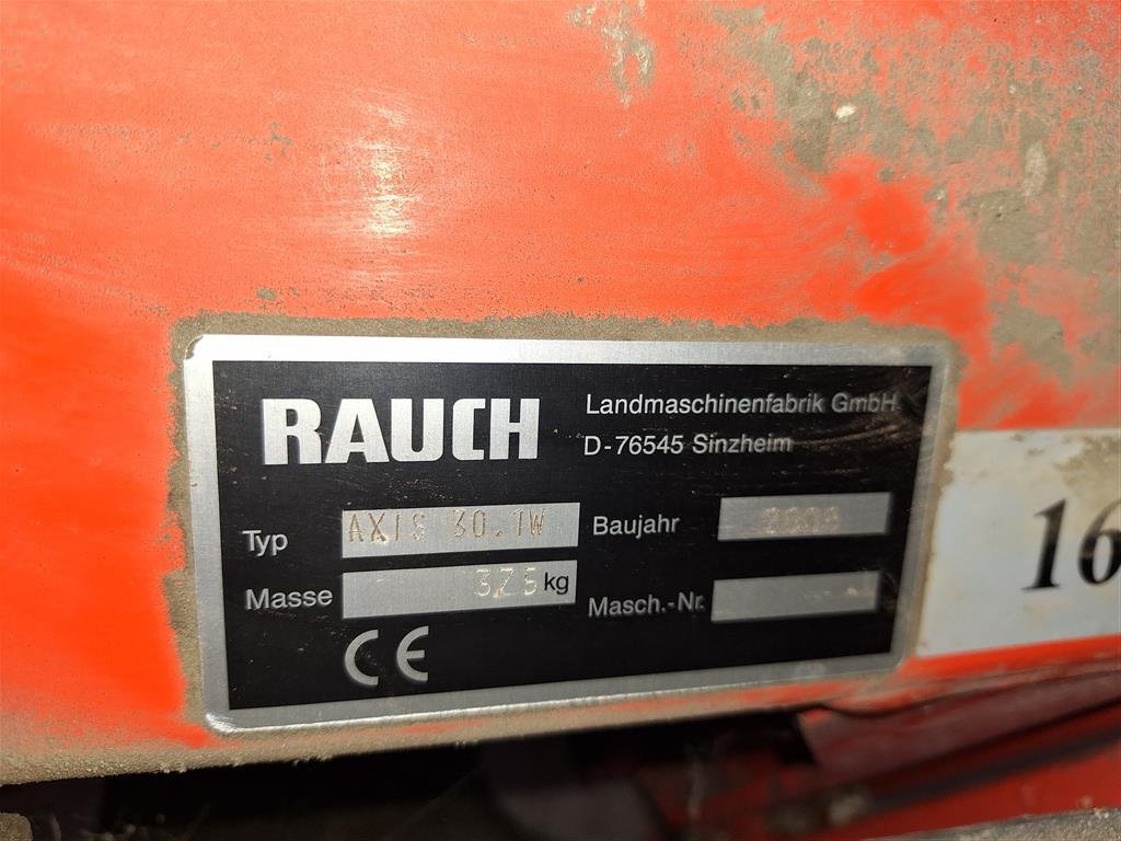 Düngerstreuer типа Rauch Axis 30.1 W Kantspredning, Gebrauchtmaschine в Kolding (Фотография 5)
