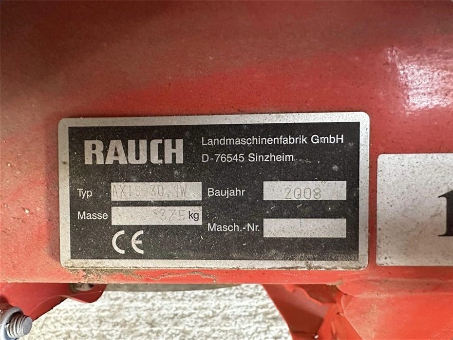 Düngerstreuer типа Rauch Axis 30.1 W, Gebrauchtmaschine в Gjerlev J. (Фотография 7)
