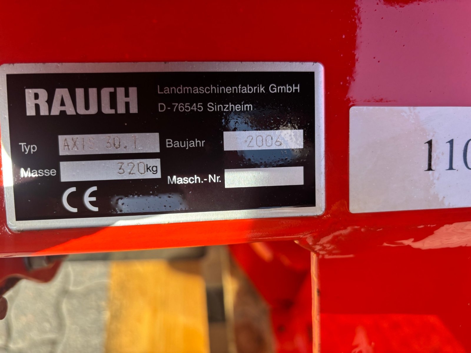 Düngerstreuer typu Rauch Axis 30.1, Gebrauchtmaschine v Amorbach (Obrázek 11)
