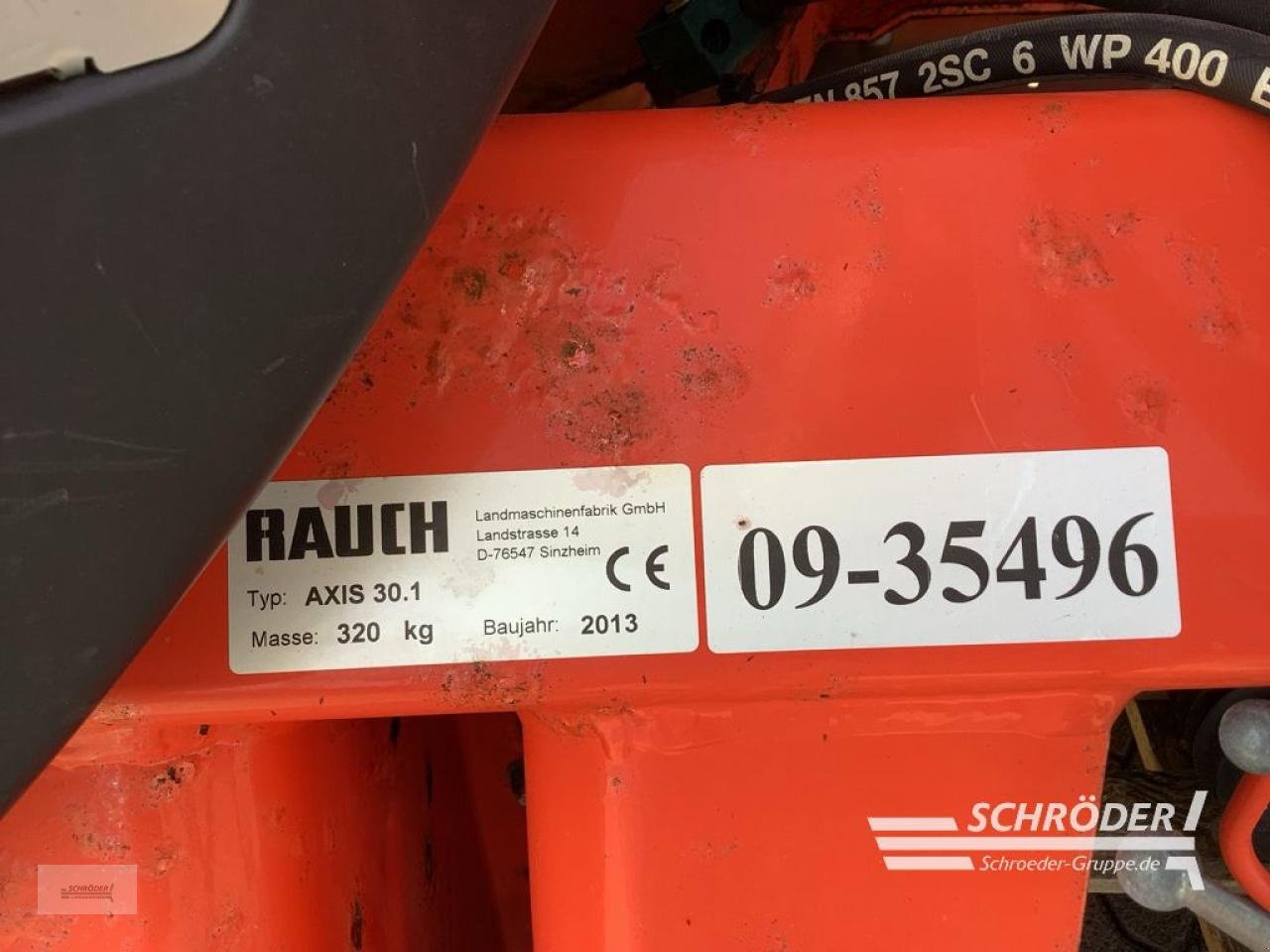 Düngerstreuer Türe ait Rauch AXIS 30.1, Gebrauchtmaschine içinde Völkersen (resim 3)