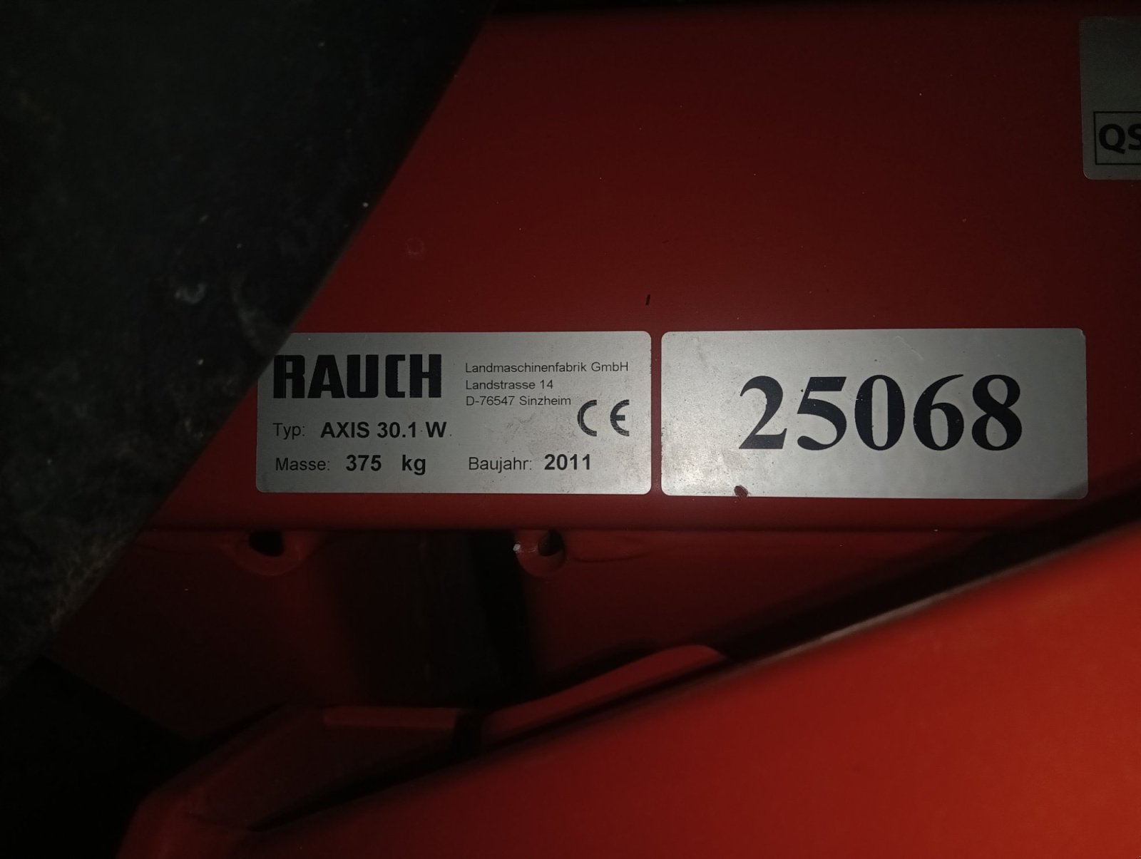 Düngerstreuer typu Rauch Axis 30.1W, Gebrauchtmaschine v Merching (Obrázok 5)