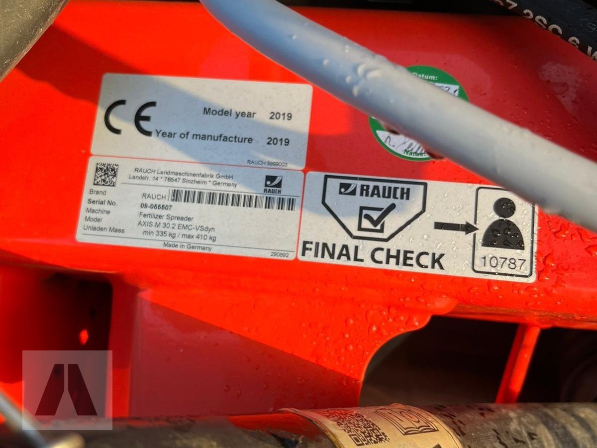 Düngerstreuer del tipo Rauch Axis 30.2 EMC-VSdyn, Gebrauchtmaschine In Regensburg (Immagine 7)