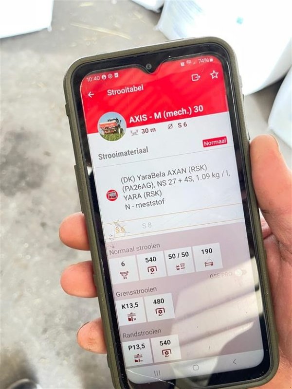 Düngerstreuer des Typs Rauch AXIS 50.2 H EMC ISOBUS maskine, Gebrauchtmaschine in Løgstør (Bild 5)