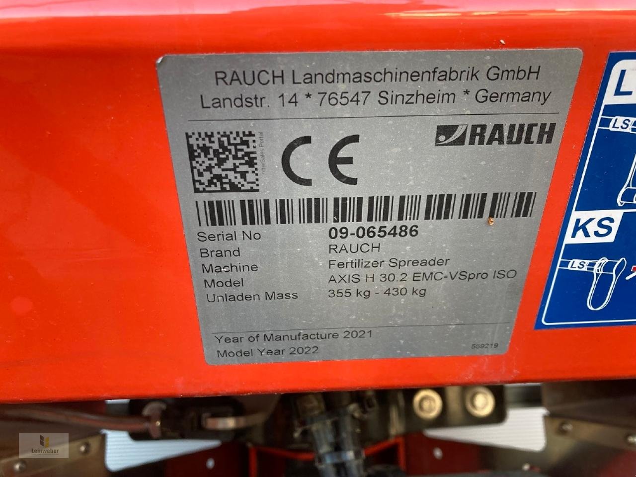 Düngerstreuer типа Rauch Axis H 30.2/40.2, Gebrauchtmaschine в Neuhof - Dorfborn (Фотография 5)