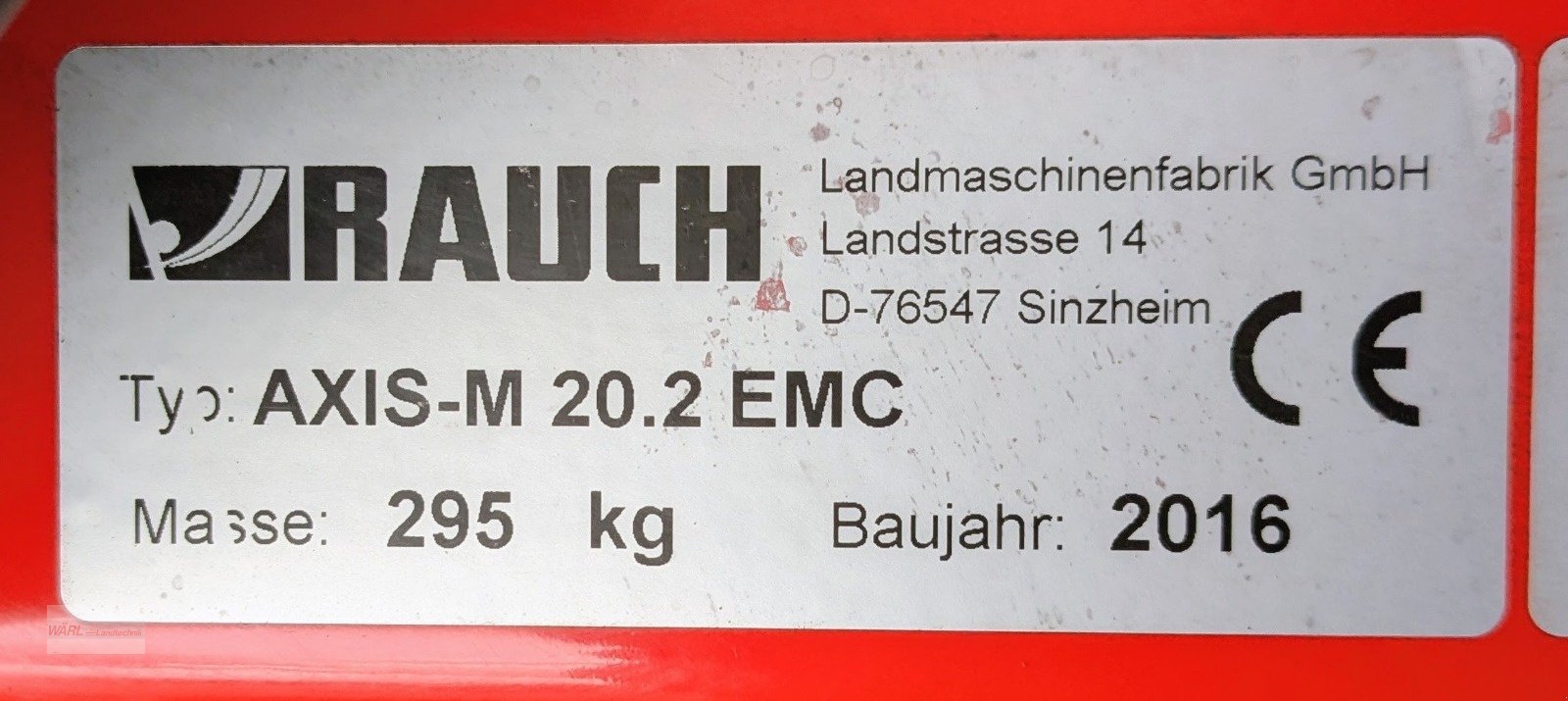 Düngerstreuer typu Rauch Axis-M 20.2 EMC, Gebrauchtmaschine v Mitterscheyern (Obrázok 6)