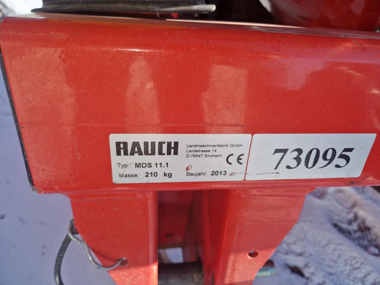 Düngerstreuer des Typs Rauch MDS 11.1, Gebrauchtmaschine in Grünbach (Bild 7)