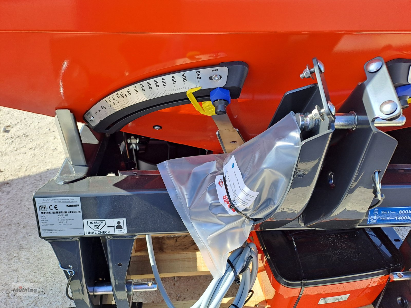 Düngerstreuer des Typs Rauch MDS 14.2, Neumaschine in Neumarkt (Bild 4)
