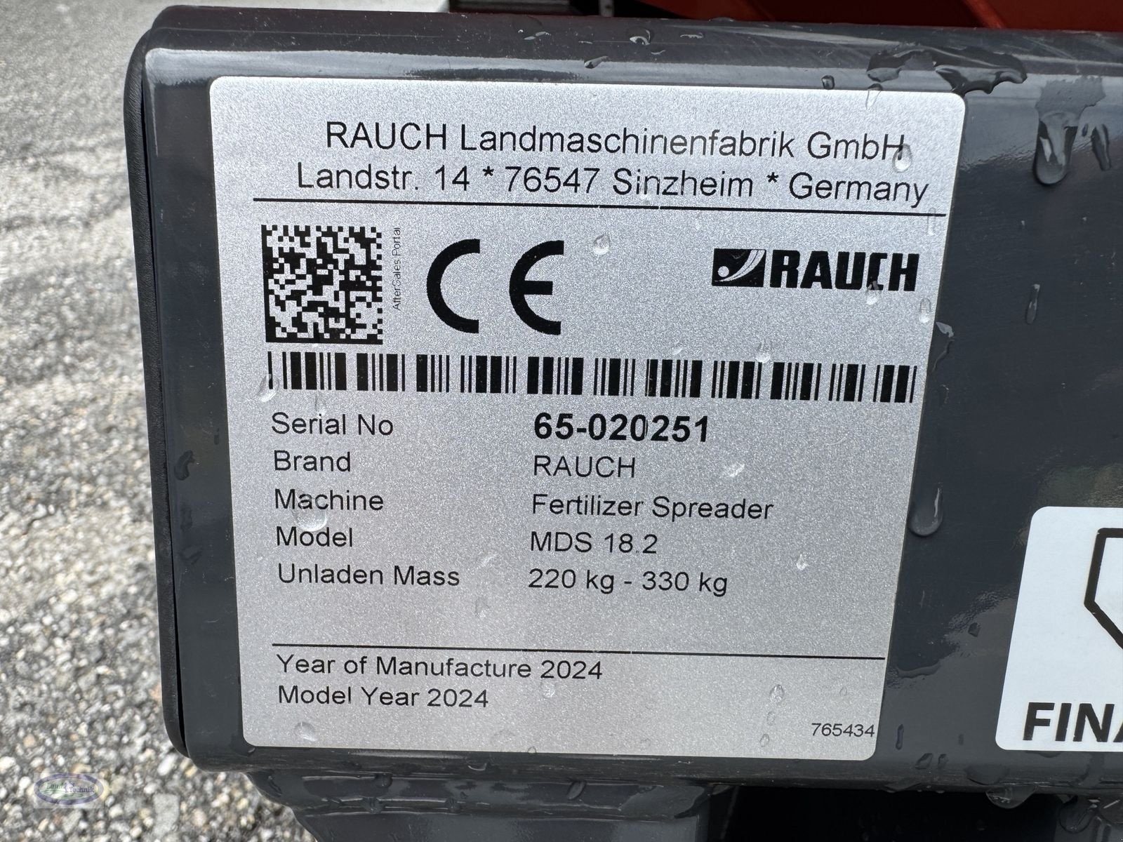 Düngerstreuer typu Rauch MDS 18.2 D, Neumaschine v Münzkirchen (Obrázek 7)