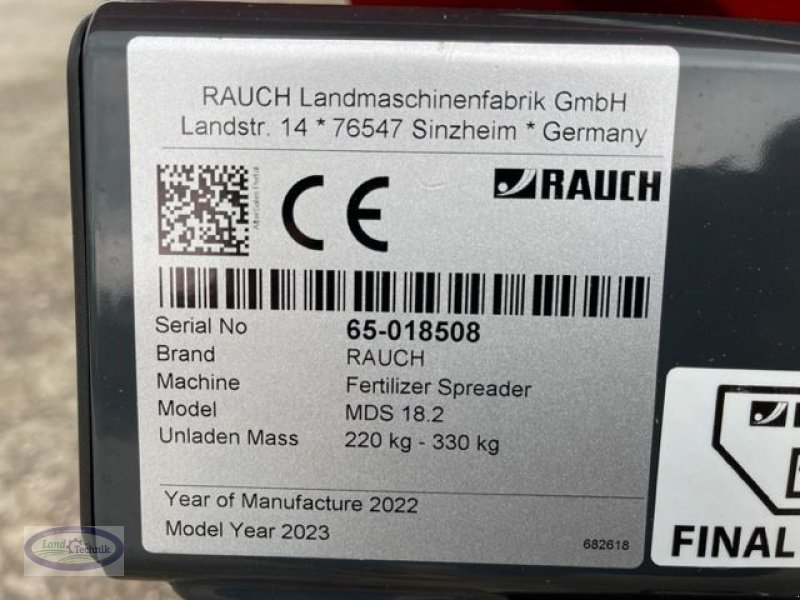 Düngerstreuer a típus Rauch MDS 18.2 E-Click, Neumaschine ekkor: Münzkirchen (Kép 7)