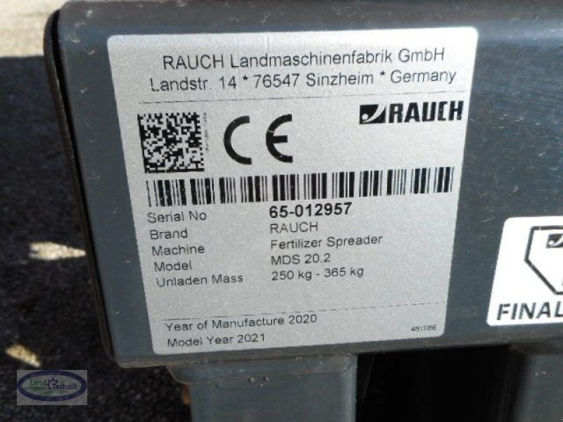 Düngerstreuer des Typs Rauch MDS 20.2 E-Click, Neumaschine in Münzkirchen (Bild 10)