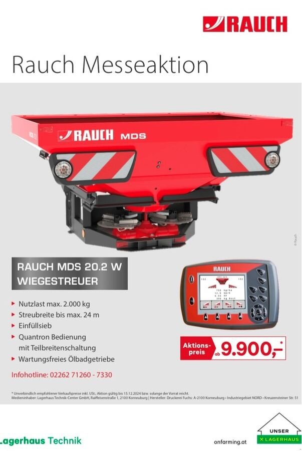 Düngerstreuer tipa Rauch MDS 20.2 Wiege, Neumaschine u Zwettl (Slika 9)