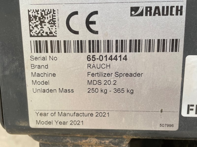 Düngerstreuer типа Rauch MDS 20.2, Gebrauchtmaschine в Spalt (Фотография 1)