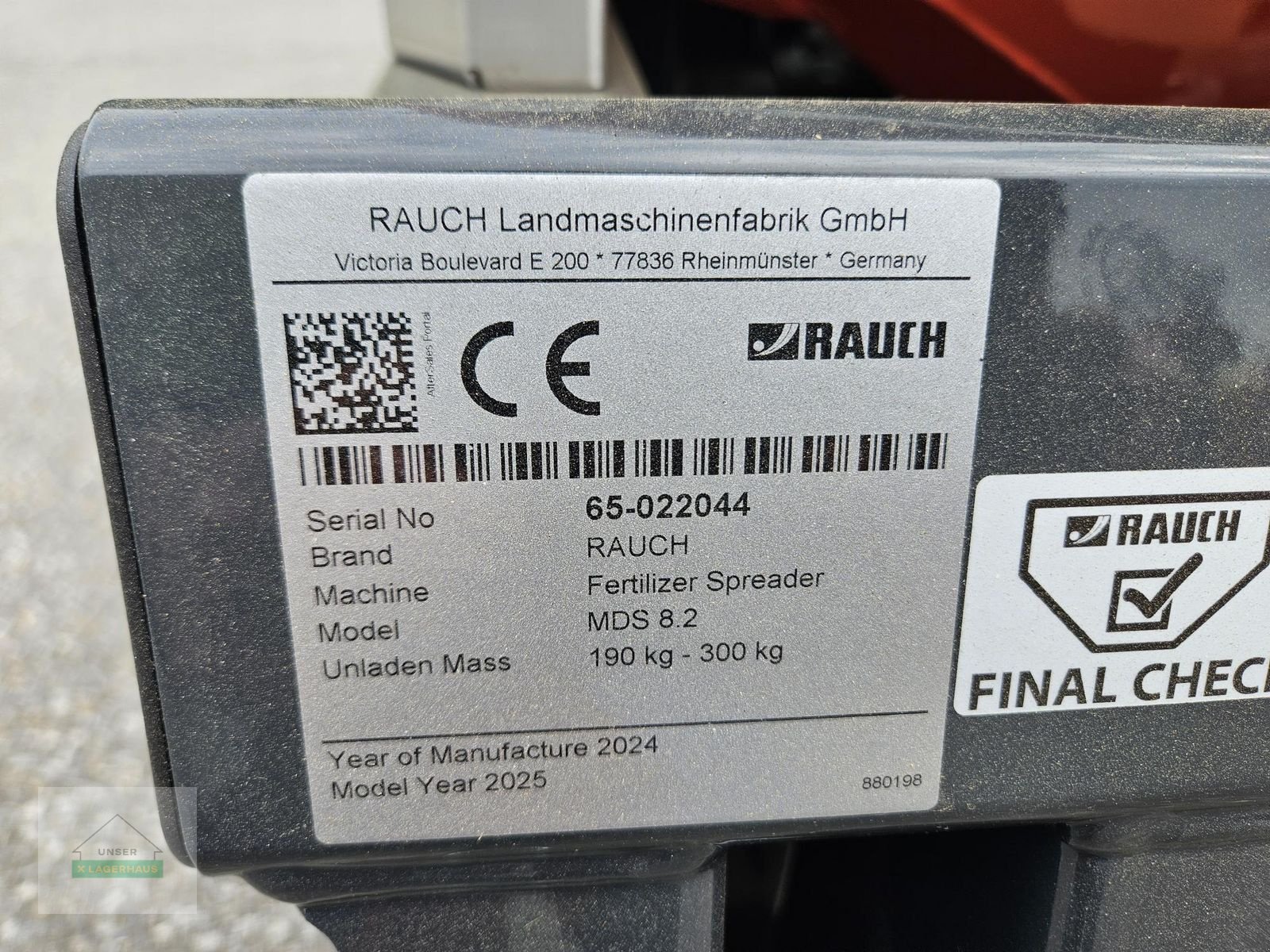 Düngerstreuer des Typs Rauch MDS 8.2, Gebrauchtmaschine in Wies (Bild 3)