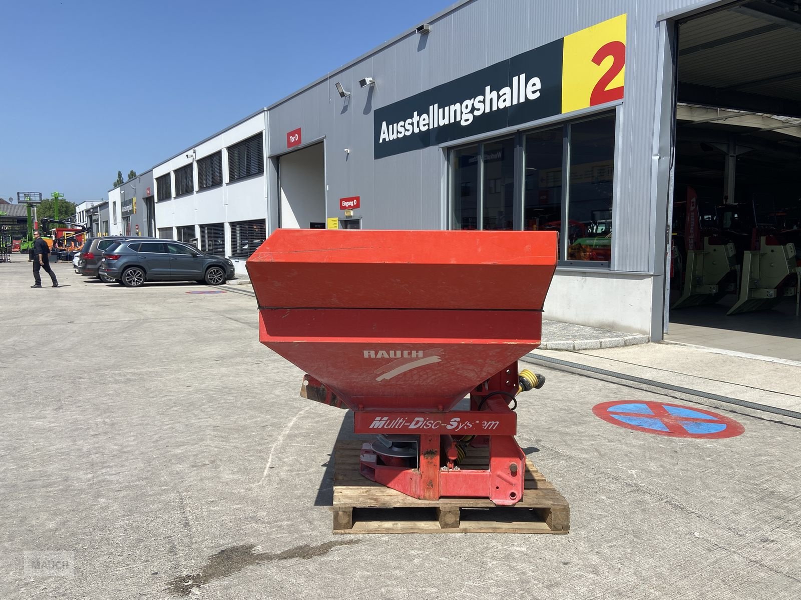 Düngerstreuer des Typs Rauch MDS 901 + Aufsatz, Gebrauchtmaschine in Burgkirchen (Bild 3)