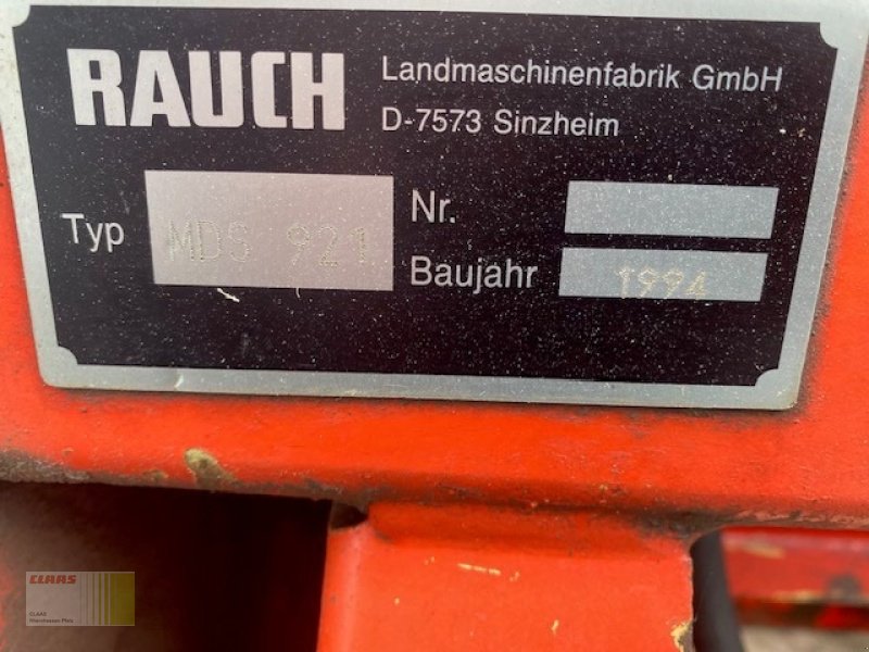 Düngerstreuer типа Rauch MDS 921, Gebrauchtmaschine в Reinheim (Фотография 10)