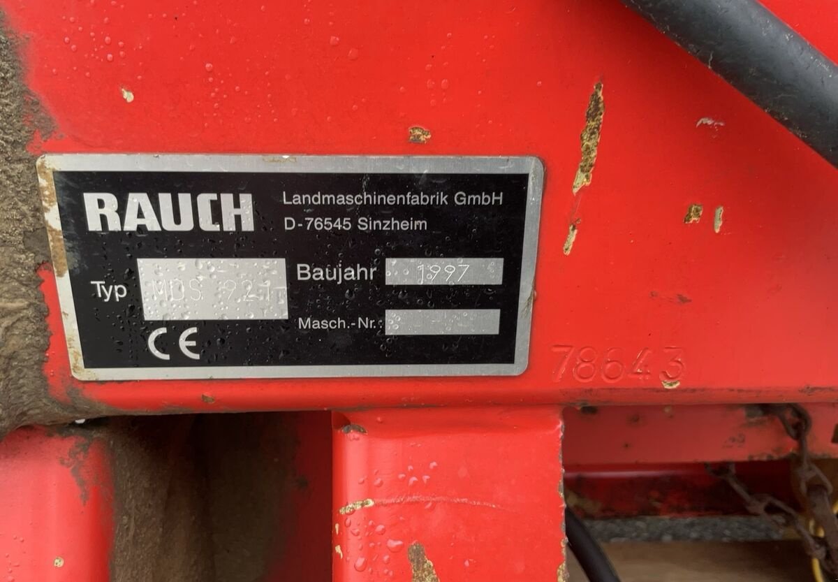 Düngerstreuer Türe ait Rauch MDS 921, Gebrauchtmaschine içinde Zwettl (resim 13)