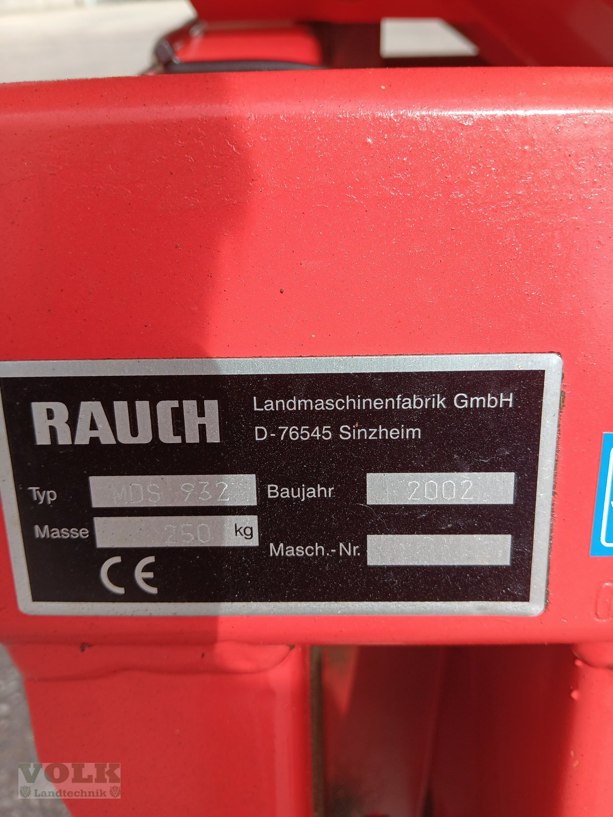 Düngerstreuer typu Rauch MDS 932 R, Gebrauchtmaschine w Friedberg-Derching (Zdjęcie 5)