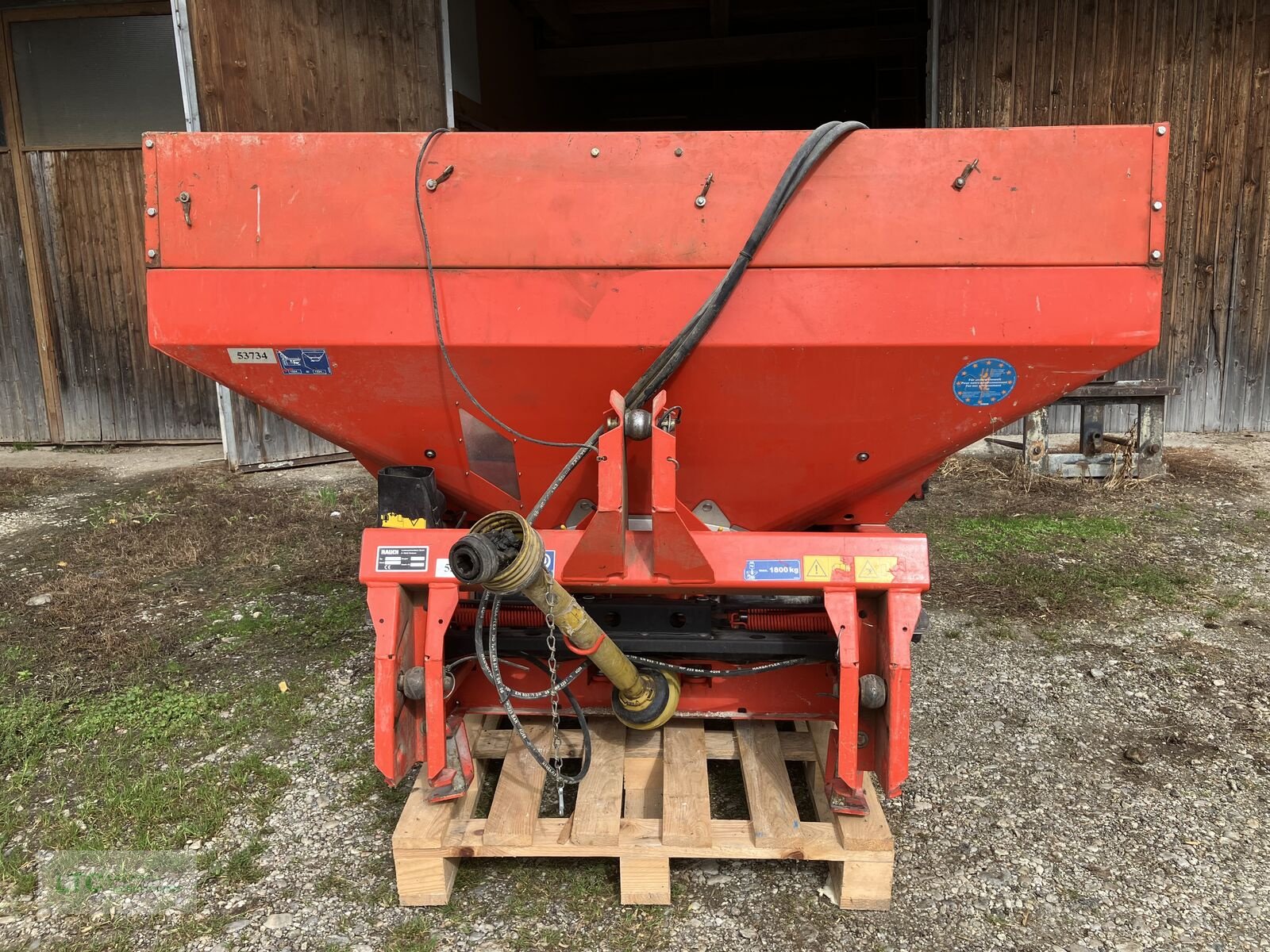 Düngerstreuer des Typs Rauch MDS 935R, Gebrauchtmaschine in Redlham (Bild 5)