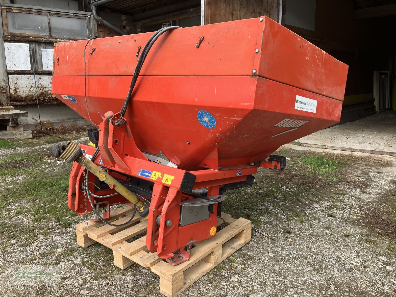 Düngerstreuer des Typs Rauch MDS 935R, Gebrauchtmaschine in Redlham (Bild 1)