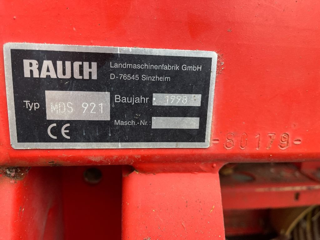 Düngerstreuer des Typs Rauch MDS921, Gebrauchtmaschine in Noerdange (Bild 8)