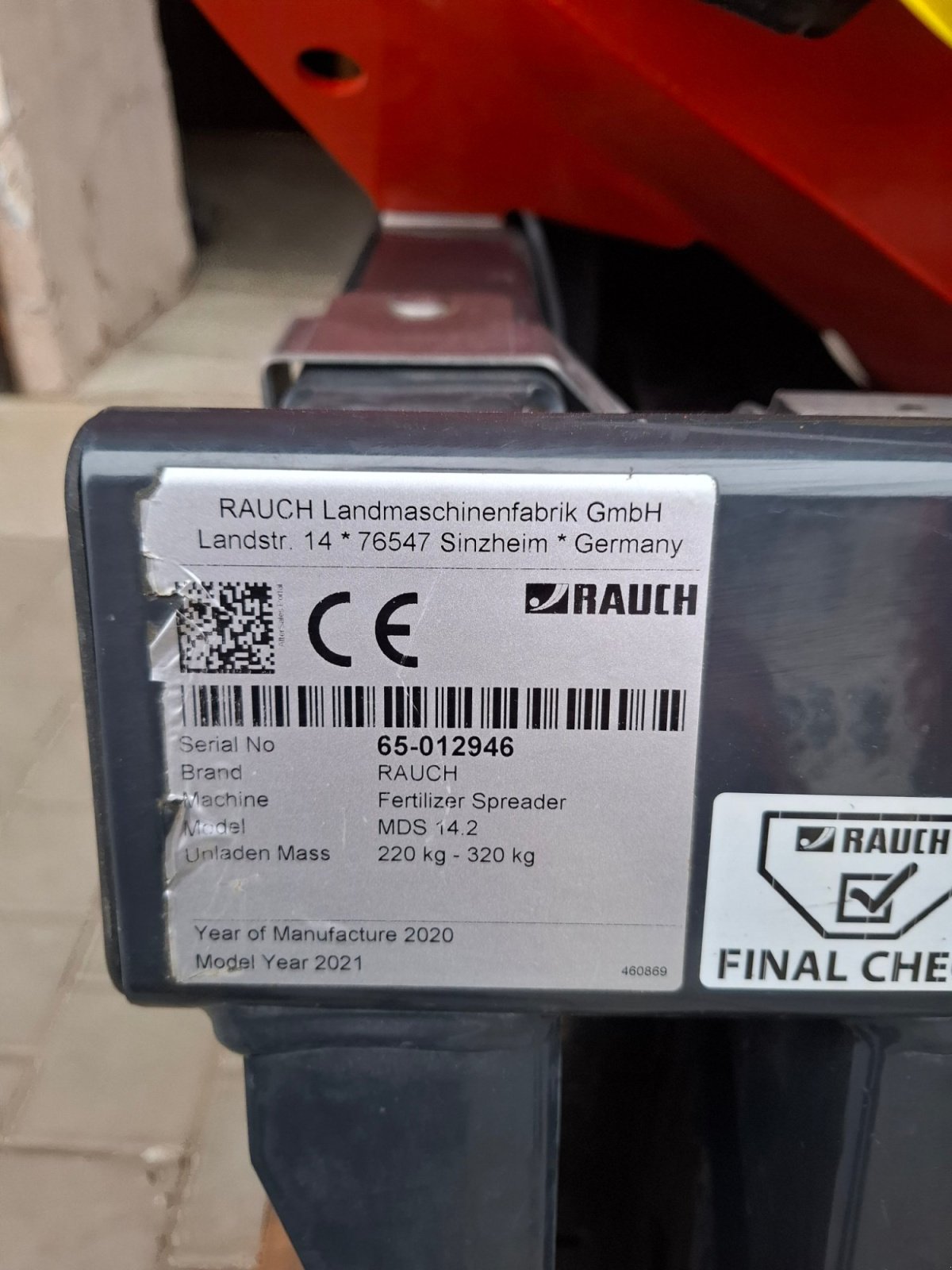 Düngerstreuer typu Rauch Reihendüngung, Gebrauchtmaschine v Scheyern (Obrázek 3)