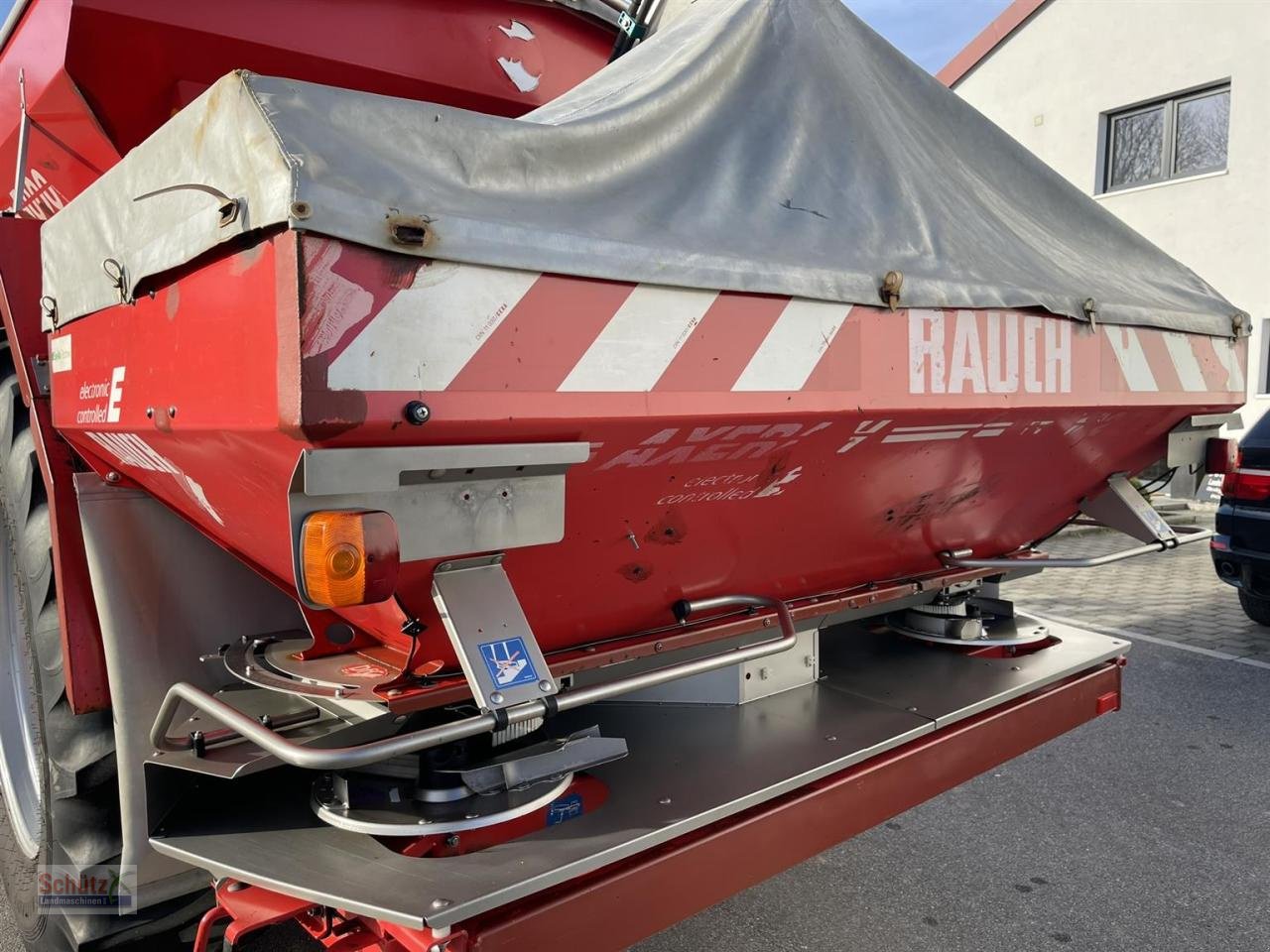 Düngerstreuer типа Rauch TWS 5000 Düngerwagen mit Deichsel-Lenkung mit Düngestreuer Axera H-EMC, Gebrauchtmaschine в Schierling (Фотография 12)