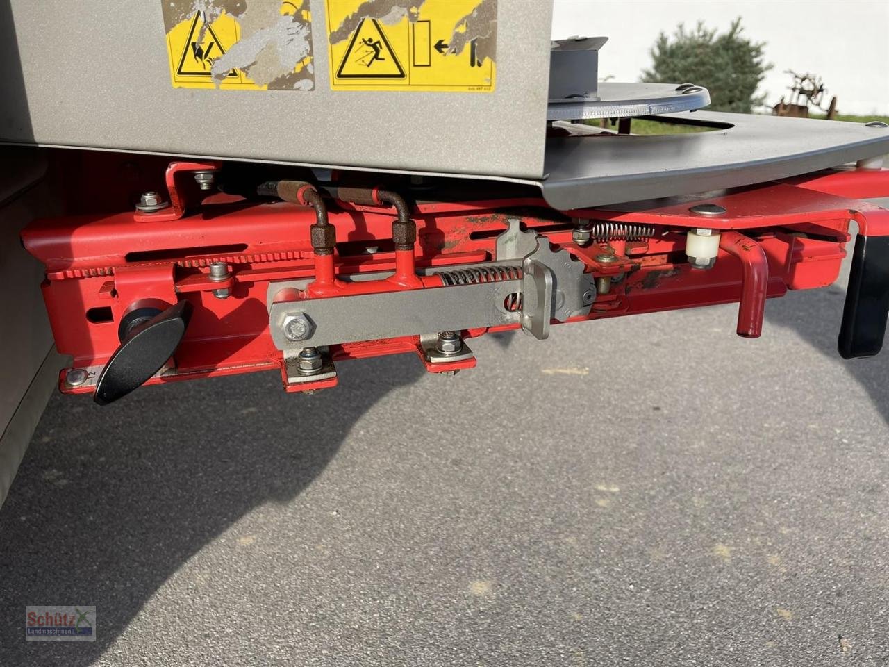 Düngerstreuer типа Rauch TWS 5000 Düngerwagen mit Lenkung mit Rauch Axera H-EMC Anbaustreuer, Gebrauchtmaschine в Schierling (Фотография 10)