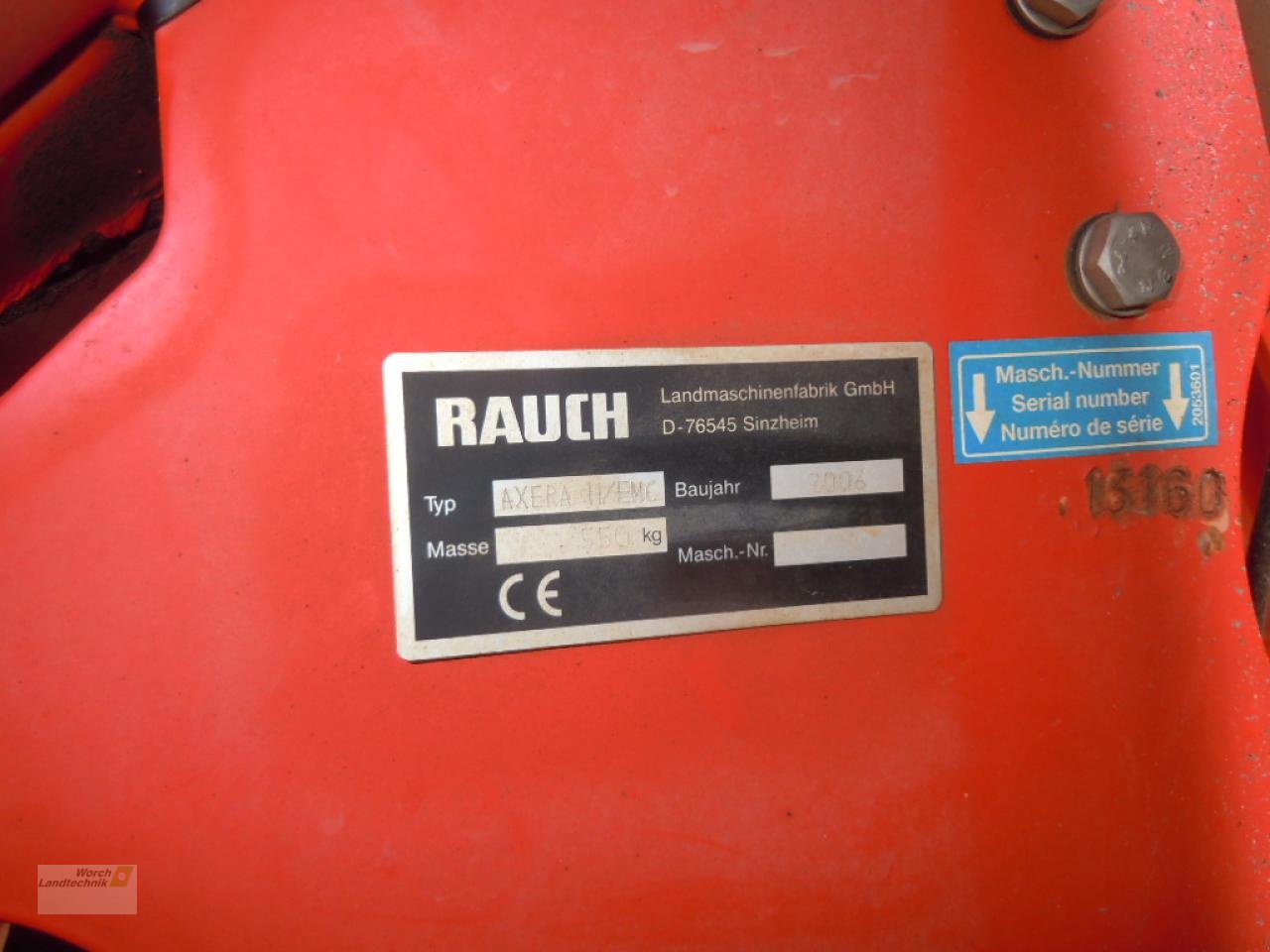 Düngerstreuer типа Rauch TWS 7000, Gebrauchtmaschine в Schora (Фотография 11)