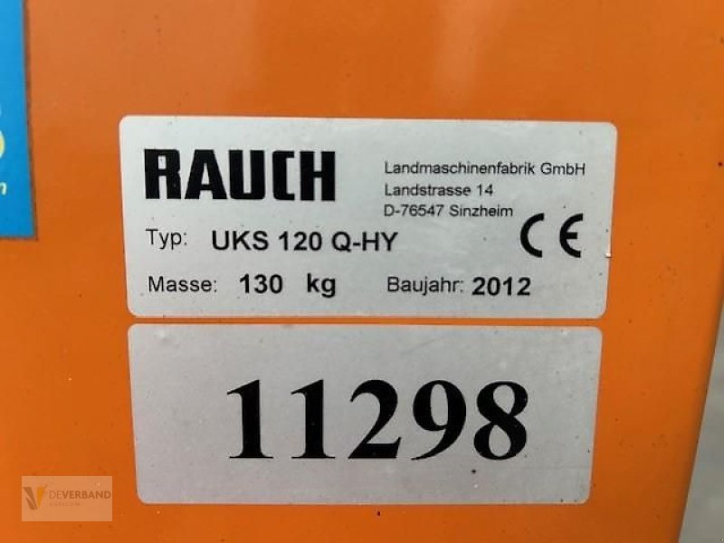 Düngerstreuer tip Rauch UKS 120 Q-HY, Gebrauchtmaschine in Colmar-Berg (Poză 6)
