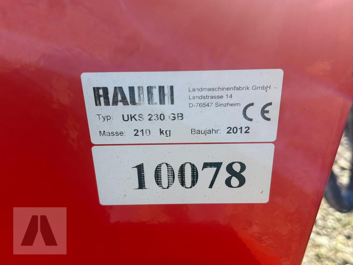 Düngerstreuer типа Rauch UKS 230, Gebrauchtmaschine в Regensburg (Фотография 7)