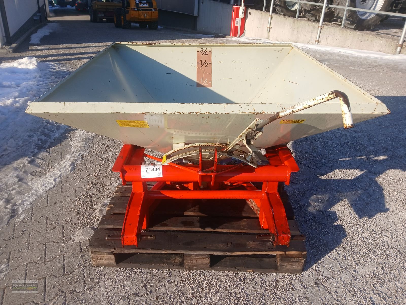 Düngerstreuer Türe ait Rauch ZS 600, Gebrauchtmaschine içinde Aurolzmünster (resim 10)