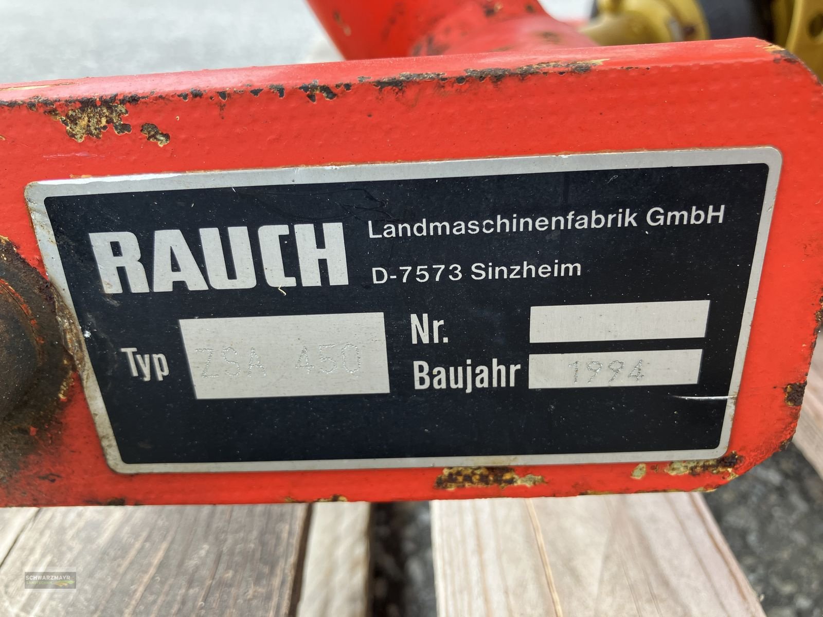 Düngerstreuer типа Rauch ZSA 450, Gebrauchtmaschine в Gampern (Фотография 12)