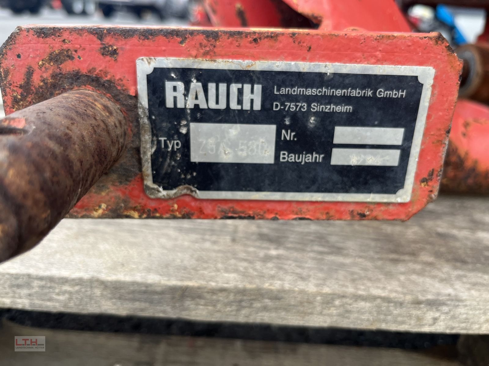 Düngerstreuer of the type Rauch ZSA 580, Gebrauchtmaschine in Gnas (Picture 11)