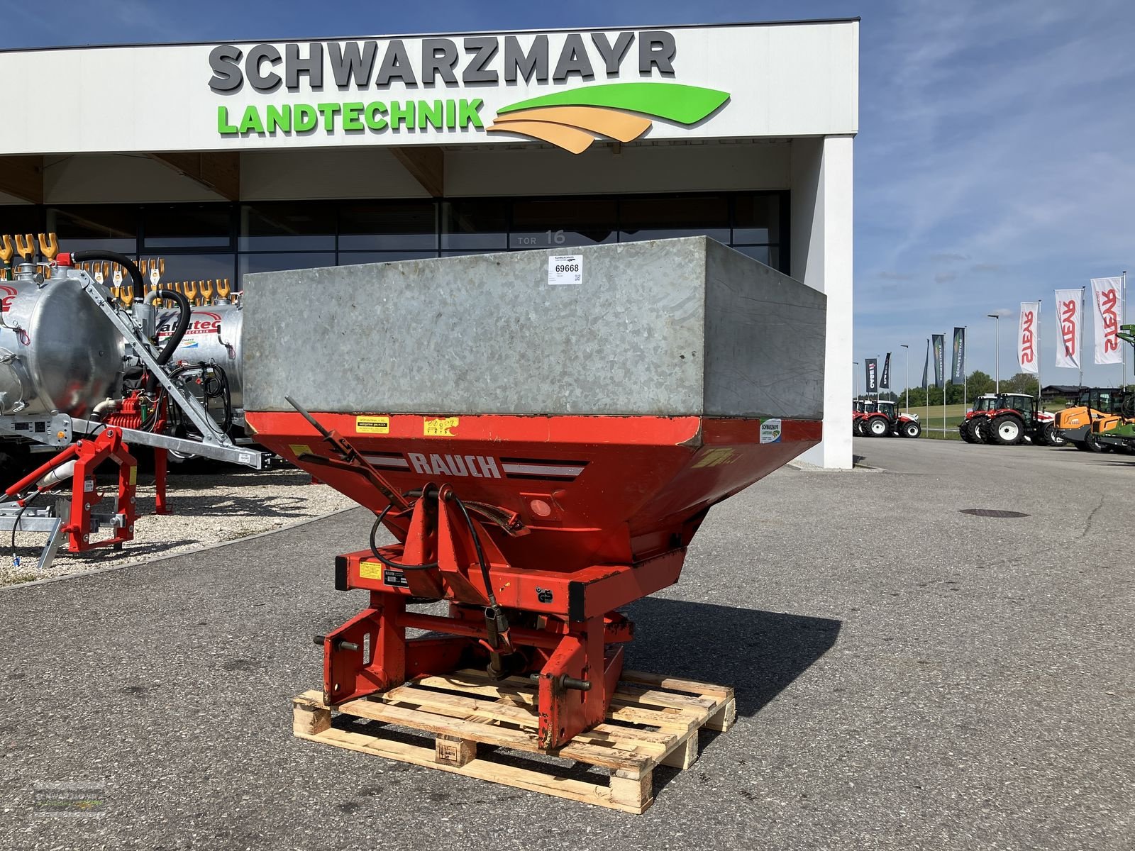 Düngerstreuer tipa Rauch ZSA 600 mit Aufsatz, Gebrauchtmaschine u Gampern (Slika 1)