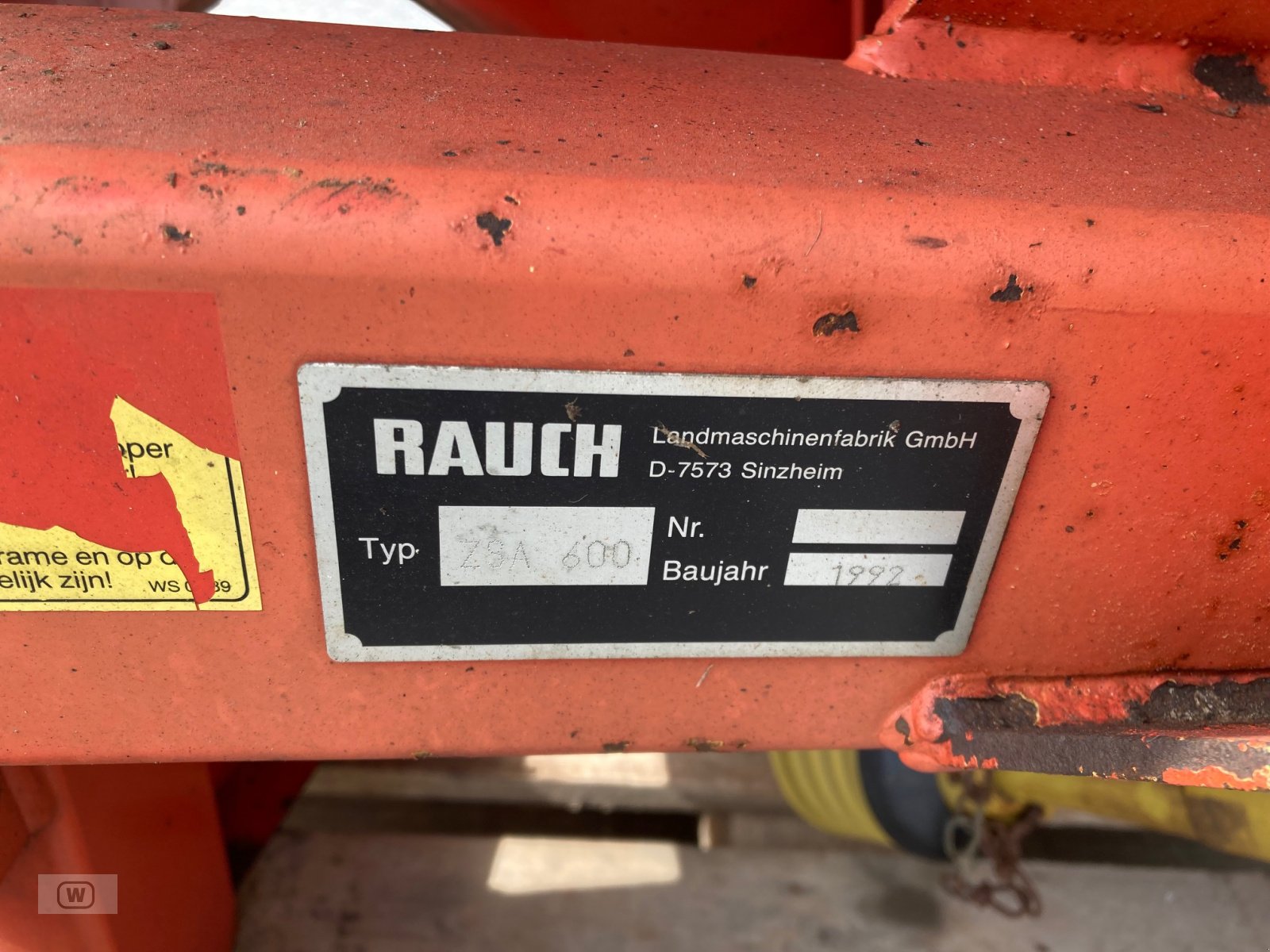 Düngerstreuer of the type Rauch ZSA 600, Gebrauchtmaschine in Zell an der Pram (Picture 14)