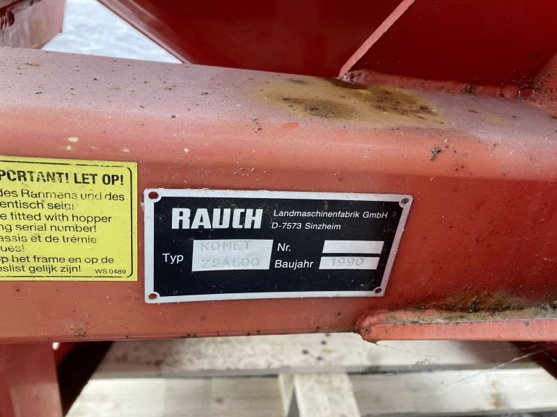 Düngerstreuer от тип Rauch ZSA 600, Gebrauchtmaschine в Wülfershausen an der Saale (Снимка 8)