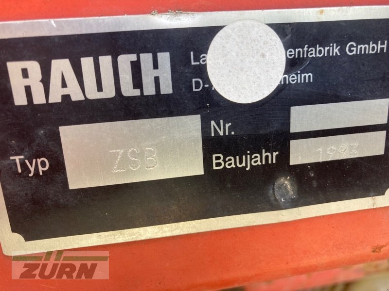 Düngerstreuer типа Rauch ZSB 900, Gebrauchtmaschine в Emskirchen (Фотография 9)