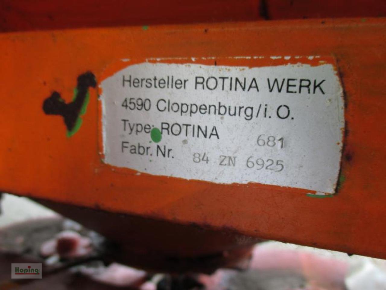 Düngerstreuer of the type Rotina 681, Gebrauchtmaschine in Bakum (Picture 8)