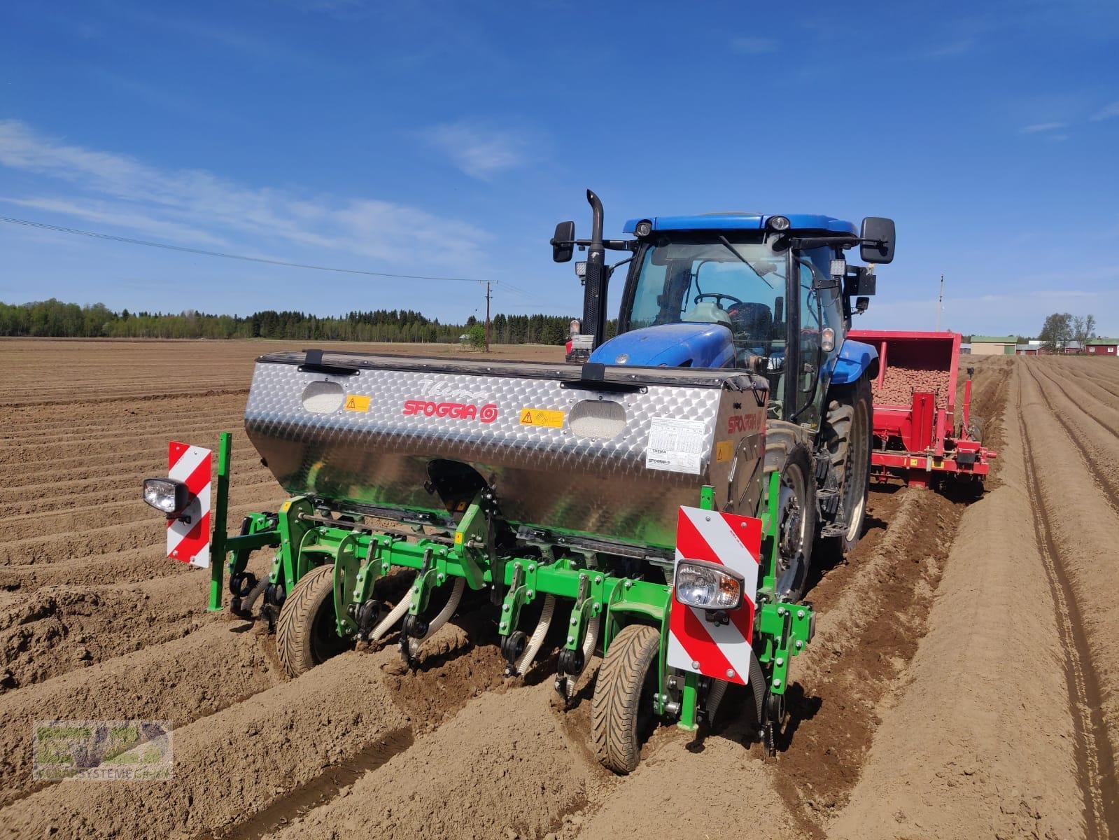 Düngerstreuer typu Sfoggia THEMA NS Reihendüngerstreuer, Neumaschine v Ebersberg (Obrázek 1)