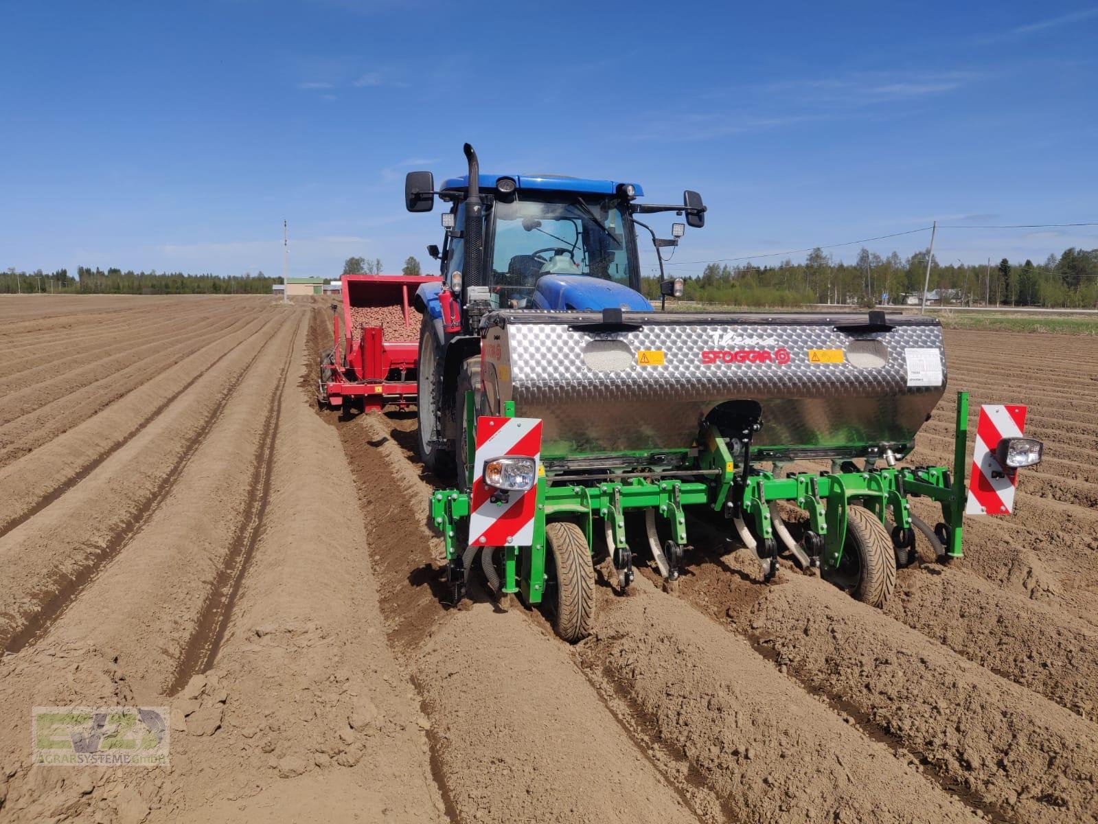 Düngerstreuer typu Sfoggia THEMA NS Reihendüngerstreuer, Neumaschine v Ebersberg (Obrázek 2)