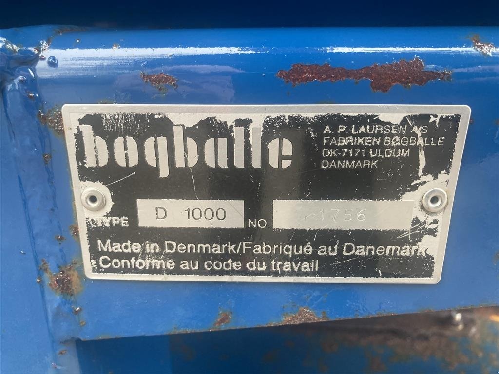 Düngerstreuer of the type Sonstige D1000 Hydr. åben/luk, Gebrauchtmaschine in Store Heddinge (Picture 4)