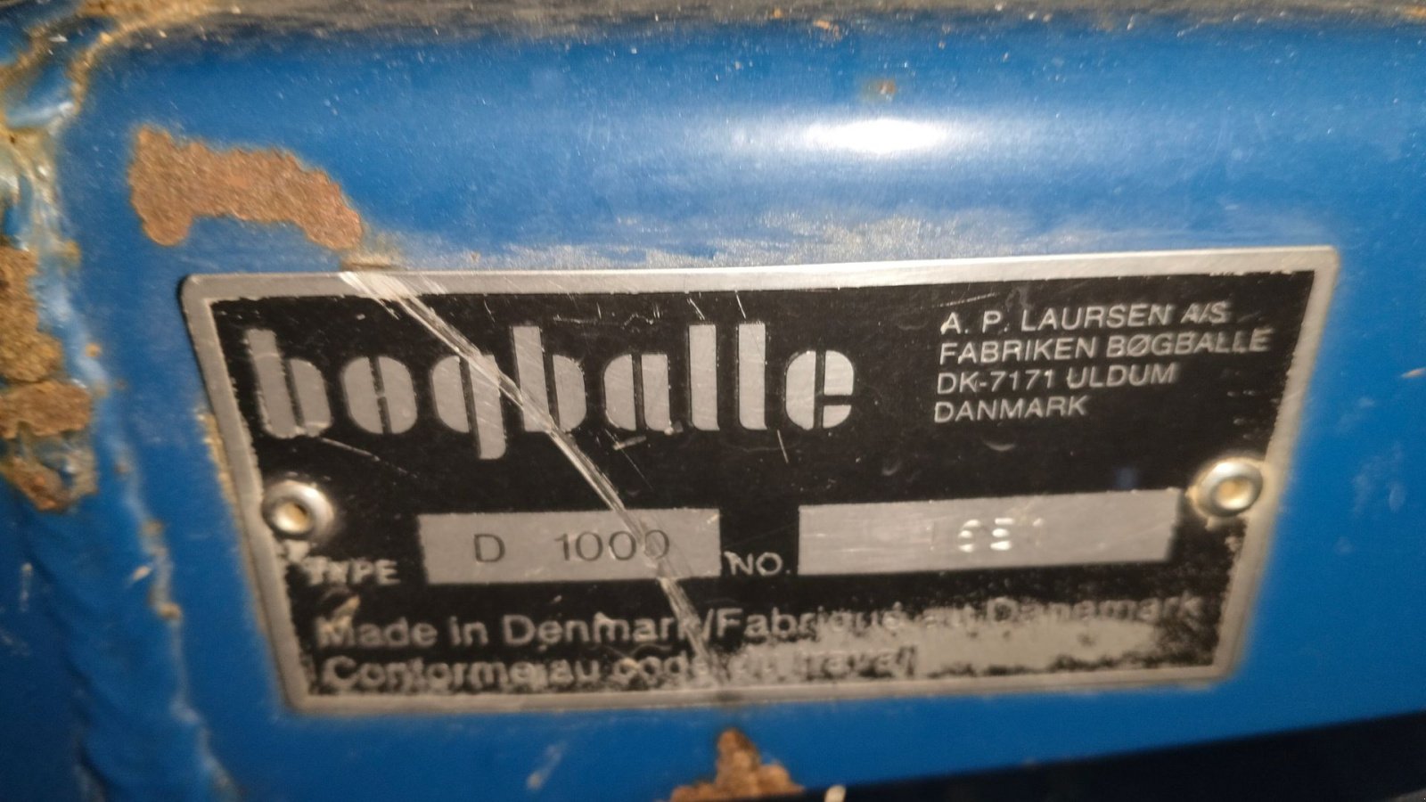 Düngerstreuer Türe ait Sonstige D1000, Gebrauchtmaschine içinde Egtved (resim 10)