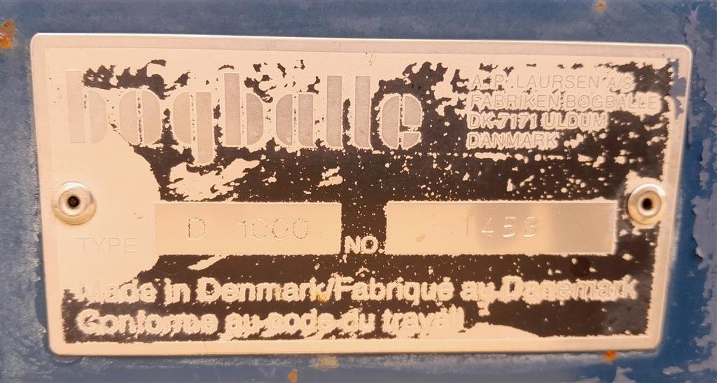 Düngerstreuer typu Sonstige E 1000, Gebrauchtmaschine v Horsens (Obrázek 8)