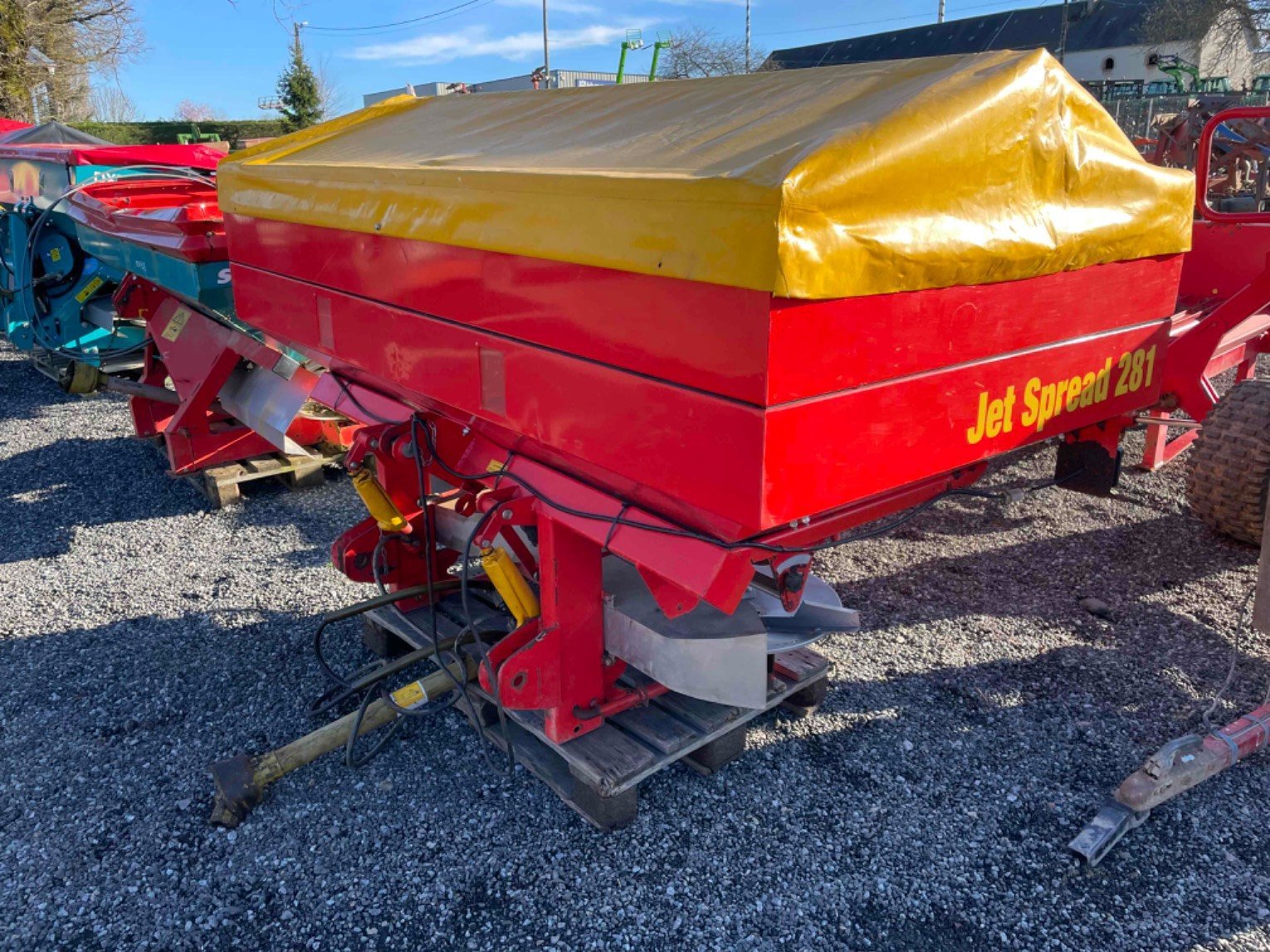 Düngerstreuer typu Sonstige JETSPREAD281, Gebrauchtmaschine w LA SOUTERRAINE (Zdjęcie 1)